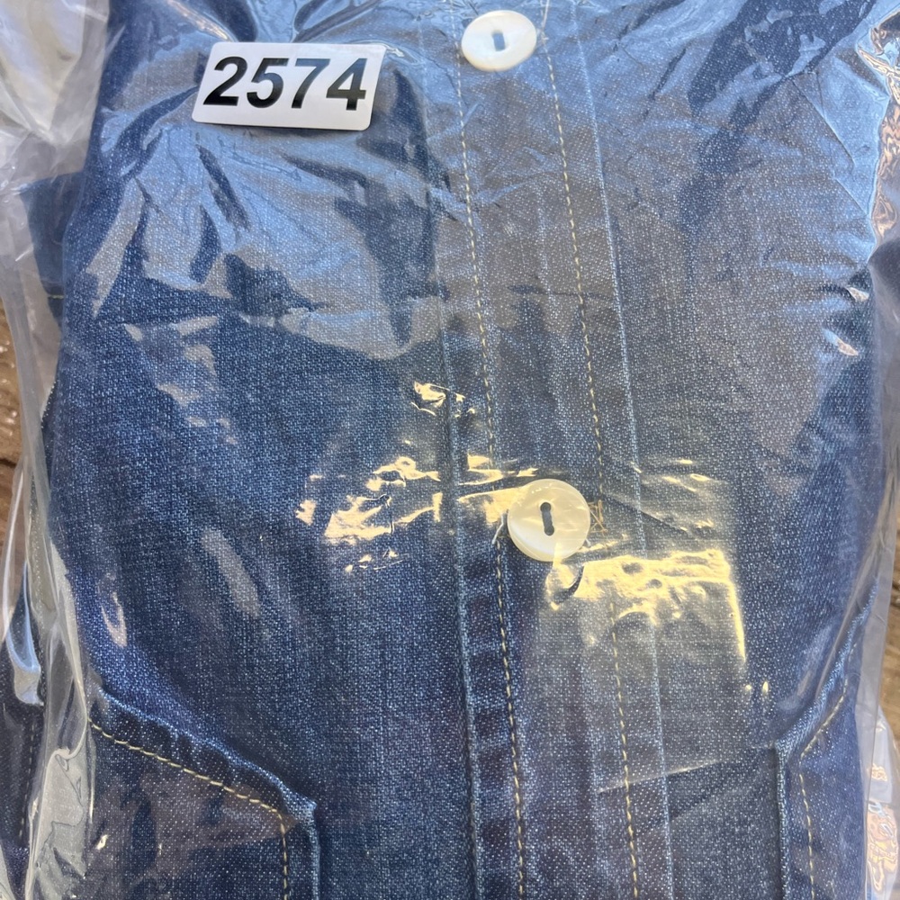 Outerknown chambray button down top size small‎ N… - image 8